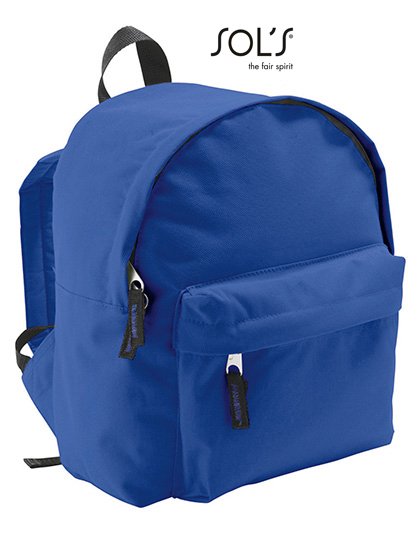 SOLs Bags 70101 Kids Backpack Rider 12 x 25 x 30 cm - Kolor: Royal Blue - Rozmiar: 12 x 25 x 30 cm