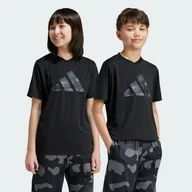 Odzież sportowa dziecięca - Koszulka Train Essentials Seasonal Print Kids - miniaturka - grafika 1