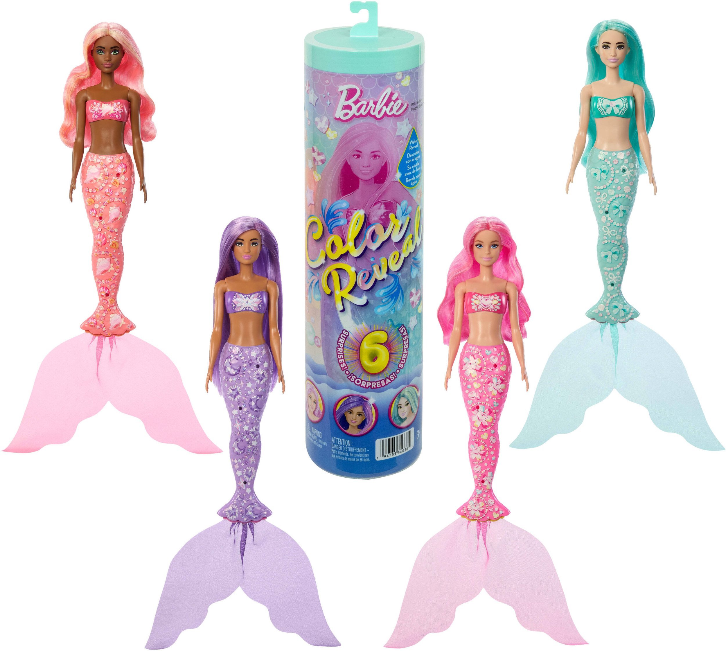 Lalka Barbie Mattel Barbie Color Reveal Lalka Balonowe zwierzęta