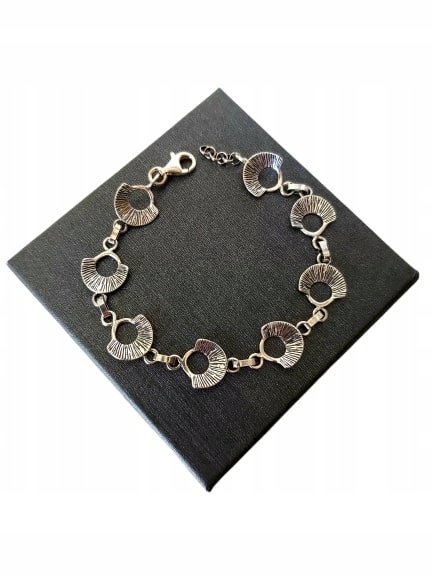 Global Silver, Srebrna bransoletka 825 z kompletu B80, 18,5-20 cm