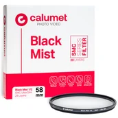 Filtry fotograficzne - Calumet Filtr Black Mist 1/2 SMC 58 mm Ultra Slim 28 warstw - Kup za 152,10 zł (taniej o 10 %) wpisując w koszyku kod: ORANGECALUMET10 - miniaturka - grafika 1