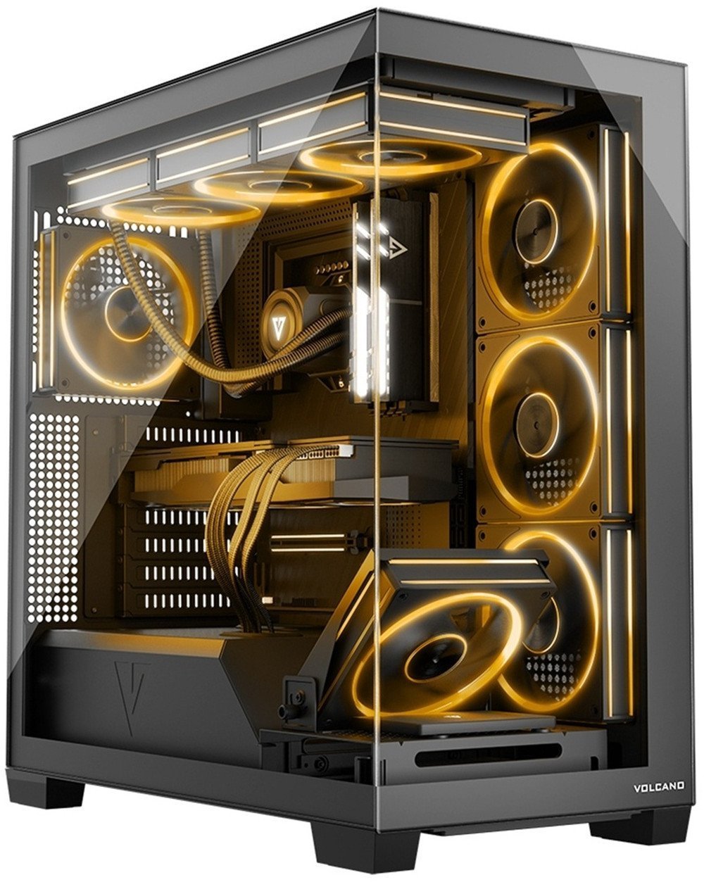 VIST Gaming PC Ryzen 7 8700F AIO RTX 5070 32GB SSD 1TB W11 WiFi BT DLSS 4 VI2610