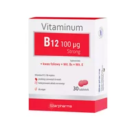 Witaminy i minerały - Starpharma Vitaminum B12 100 g Strong 30 kapsułek - miniaturka - grafika 1