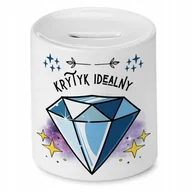 Skarbonki - Dla Krytyka Skarbonka na Urodziny Na Prezent z Nadrukiem ze Zdjęciem + Opakowanie na prezent (wzór 01) - miniaturka - grafika 1