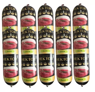 Karma Premium Hektor baton dla psa z kaczką 10x900g - Mokra karma dla psów - miniaturka - grafika 1