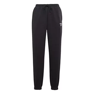 Spodnie damskie - Reebok Damskie spodnie dresowe RI EU Jogger czarne, S - grafika 1