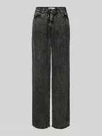 Spodnie damskie - Spodnie materiałowe o luźnym kroju w jeansowy stylu model ‘KENYA LIFE’ - miniaturka - grafika 1