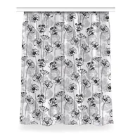 Zasłony - Zasłona z nadrukiem gotowa 150x200 Kwiaty Glamour, Fabricsy - miniaturka - grafika 1