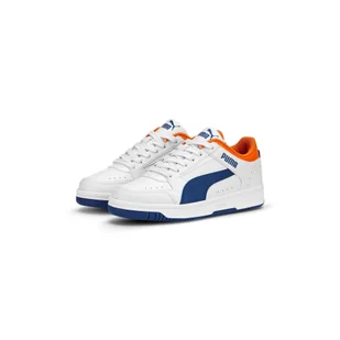 Buty na co dzień młodzieżowe PUMA REBOUND JOY LOW JR eko skóra - Buty trekkingowe damskie - miniaturka - grafika 1