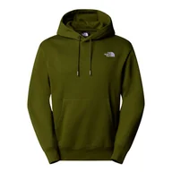 Bluzy męskie - felpa uomo the north face nf0a89es - m ess relaxed hd bri1 woodland green - miniaturka - grafika 1