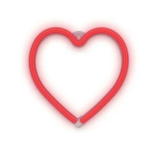 Forever Light Neon LED LIGHT Serce RTV100214 RTV100214 - Dekoracje domu - miniaturka - grafika 1
