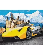 Malowanie po numerach - Malowanie po numerach - Lamborghini 40x50 - Twoje Hobby - miniaturka - grafika 1