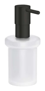 Grohe QuickFix Start - Dozownik mydła, szkło/czarny mat 411882430 - Mydelniczki i dozowniki mydła - miniaturka - grafika 1