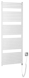 AQUALINE Grzejnik elektryczny TONDI-E 60x169 cm z grzałką 800W kolor BIAŁY DE490T - Grzejniki łazienkowe - miniaturka - grafika 1