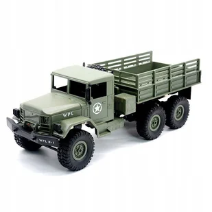 Ciężarówka rc wojskowa US ARMY 3-osiowa zdalnie sterowana - Zabawki zdalnie sterowane - miniaturka - grafika 1