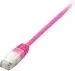 Equip Patch Cable Cat.6 FTP pink 50cm - 605587 - Patchcordy - miniaturka - grafika 1