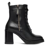 Botki damskie - Trzewiki MEXX CEO-MX/039C-RST Czarny - miniaturka - grafika 1