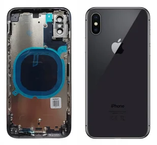 Obudowa Korpus Plecy do iPhone XS Space Gray - Części serwisowe do telefonów - miniaturka - grafika 1