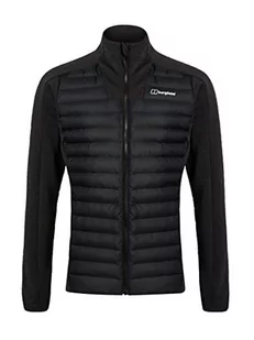 Berghaus męska kurtka termoizolacyjna Hottar hybrydowa, czarna, X-Small - Kurtki męskie - miniaturka - grafika 1