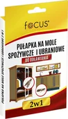 Zwalczanie i odstraszanie szkodników - Pułapka na mole spożywcze i ubraniowe 2w1 2 sztuki Focus - miniaturka - grafika 1