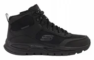 Buty sportowe męskie - Buty męskie Skechers Escape Plan 2.0 51705-BBK wysokie czarne 45,5 - miniaturka - grafika 1