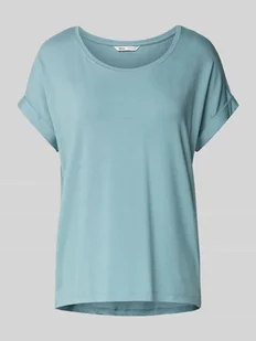 T-shirt o kroju relaxed fit z mieszanki wiskozy model ‘MOSTER’ - Koszulki i topy damskie - miniaturka - grafika 1