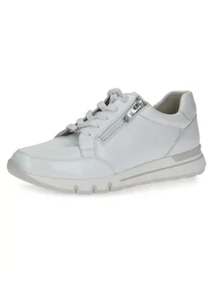 Trampki damskie - Caprice Skórzane sneakersy "Ginga" w kolorze białym - grafika 1