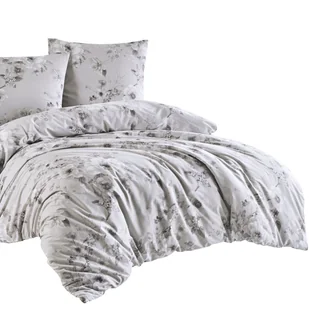 Pościel satyna bawełniana EXCLUSIVE PAREDES 200x220 Darymex beżowa szara kwiaty - Pościel Pościel satyna bawełniana EXCLUSIVE PAREDES 200x220 Darymex beżowa szara kwiaty - Pościel - miniaturka - grafika 1