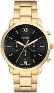 Zegarki męskie - Zegarek Fossil FS6093 NEUTRA Chronograph Gold Stainless Steel 44mm - miniaturka - grafika 1