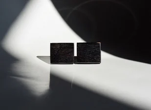 Drewniane spinki do mankietów - Spinki do mankietów i krawatów - miniaturka - grafika 1