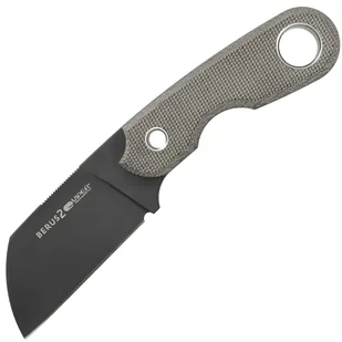 Viper BERUS2 Sheepfoot Black PVD M390, Zielone Canvas Micarta, Kydex VT4014DCG - Noże - miniaturka - grafika 1