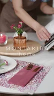 Naczynia i sztućce jednorazowe - Kieszonka na sztućce z plamoodpornej tkaniny - miniaturka - grafika 1