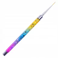 Akcesoria do paznokci - Pędzelek Do Zdobień Paznokci Pro Liner 11 Rainbow - miniaturka - grafika 1