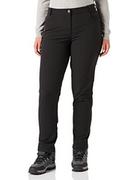 Spodnie damskie - Regatta Damskie spodnie jeansowe Katonya, Czarny, 46 PL - miniaturka - grafika 1