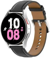 Akcesoria do smartwatchy - Bizon Pasek Strap Watch Casual 20 mm do Galaxy Watch FE/7/6/6 Classic/5/5Pro/4/4 Classic, czarny - miniaturka - grafika 1
