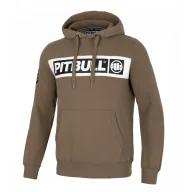 Odzież taktyczna i umundurowanie - Bluza z kapturem Pit Bull New Brushed Fleece Group Sherwood '24 - Brązowa 3XL - miniaturka - grafika 1
