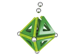 Geomag Klocki magnetyczne 35 elementów Klasyczne panele w kolorze zielonym - Klocki Geomag Klocki magnetyczne 35 elementów Klasyczne panele w kolorze zielonym - Klocki - miniaturka - grafika 1
