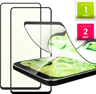 Hello Case 2x Szkło Hybrydowe do Samsung Galaxy A72 9H, 5D, ochronne, na cały ekran - Szkła hartowane na telefon - miniaturka - grafika 1