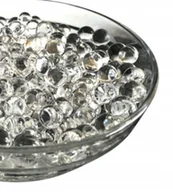 Sztuczne kwiaty - Kulki hydrożelowe żelowe przezroczyste 50g 10-12mm - miniaturka - grafika 1
