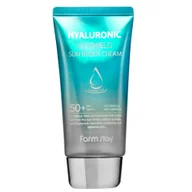 Balsamy i kremy do opalania - FARMSTAY Hyaluronic UV Shield Sun Block Cream SPF50+/PA++++ krem z filtrem 70g - miniaturka - grafika 1
