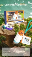 Mały naukowiec - W PUDEŁKU TELESKOP Z KAMERĄ - miniaturka - grafika 1