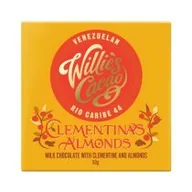 Czekolada - Willies Cacao Czekolada Clementinas Almond 50 g - miniaturka - grafika 1