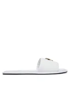 Klapki i japonki damskie - LOVE MOSCHINO Klapki JA28252G0OIA0100 Biały - miniaturka - grafika 1