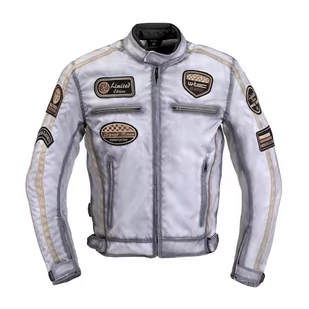 W-TEC Męska kurtka motocyklowa W-TEC Patriot, Szary, 6XL 22723-6XL-2 - Odzież motocyklowa - miniaturka - grafika 1