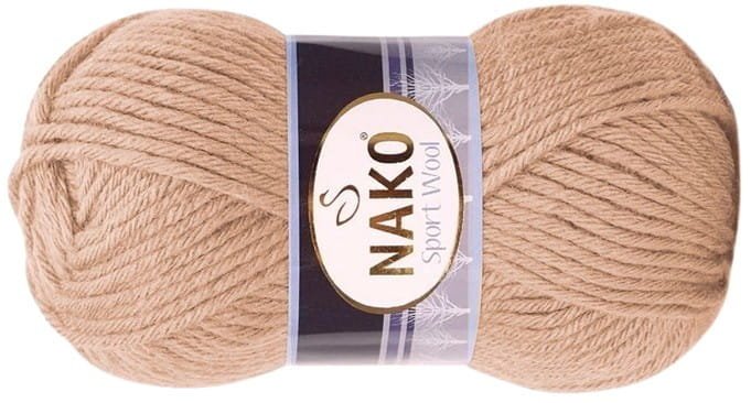 włóczka SPORT WOOL kolor: 12385 / róż pudrowy
