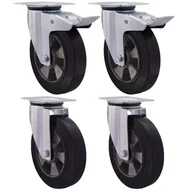 Meble modułowe i akcesoria - 12HALGE200K2 koło aluminium guma fi 200 komplet 4 szt. / kolaksiaze - miniaturka - grafika 1