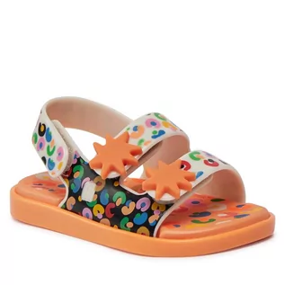 Buty dla dziewczynek - Sandały Melissa Mini Melissa Estrelar + Fabula Bb 35721 Orange/Multicolour AT518 - grafika 1