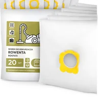 Worki do odkurzaczy - 20x Worek do Odkurzacza Rowenta RO47473 Syntetyczny Mikrowłókna Duży Wor G9 - miniaturka - grafika 1
