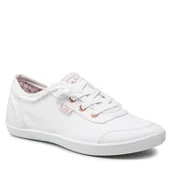 Trampki damskie - Tenisówki Skechers Bobs B Cute 33492/WHT Biały - miniaturka - grafika 1