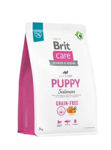 Brit Care Dog Grain-Free Puppy 3 kg Salmon - Sucha karma dla psów - miniaturka - grafika 1